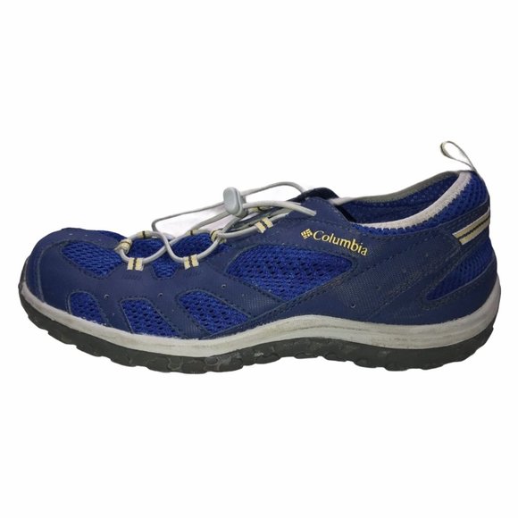 Columbia Windsor Soaker Blue Outdoor Mesh Water Hiking Shoes Boy's 6 - Picture 4 of 9